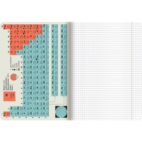 Zeszyt chemia A5 60k. 70g krata TOP-2000 (400169459) TOP-2000