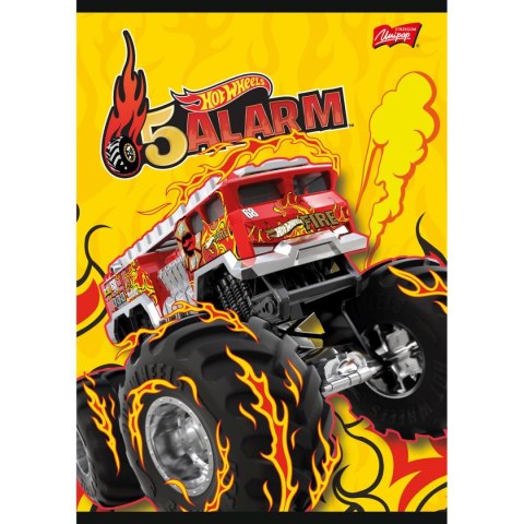 Zeszyt MATTEL HOT WHEELS A5 16k. linia Unipap Unipap