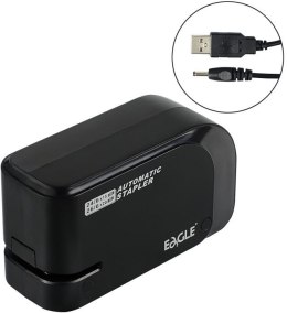 Zszywacz elektryczny Eagle Elektryczny EG-1610USB czarny 15k. metalowo-plastikowy (110-1701) Eagle