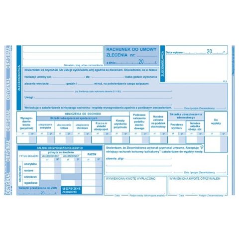 Druk offsetowy O pap. A5 Michalczyk i Prokop (511-3H) Michalczyk i Prokop