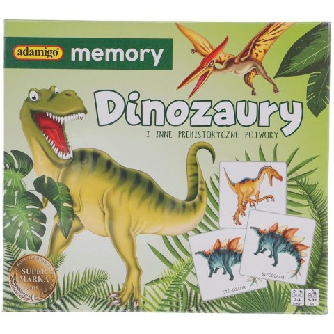 Gra pamięciowa Kukuryku DINOZAURY memory Kukuryku