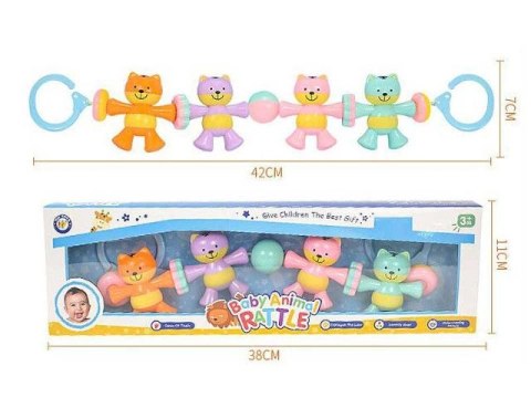 Grzechotka do wózka kotki Bigtoys (BG3310) Bigtoys