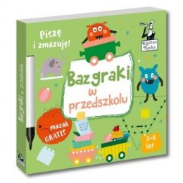 Książeczka edukacyjna Kapitan Nauka Bazgraki w przedszkolu Kapitan Nauka