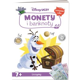 Książka dla dzieci Ameet Disney Uczy. Kraina lodu. Monety i banknoty Ameet