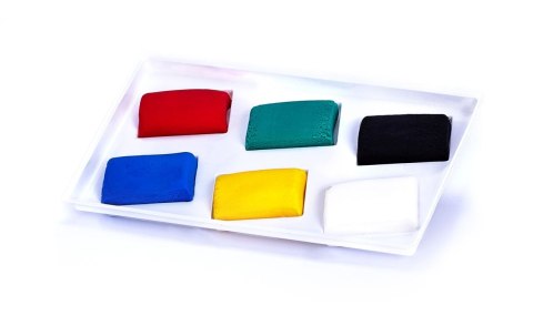 Modelina 6 kol. zwykła w kostkach mix Astra (83911901) Astra