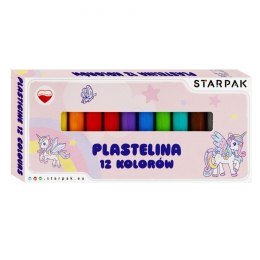 Plastelina Starpak 12 kol. Unicorn mix (536880) Starpak