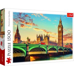 Puzzle Trefl Londyn, Wielka Brytania 1500 el. (26202) Trefl