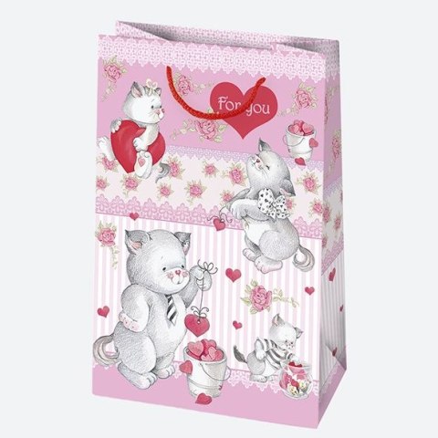 Torebka ozdobna Pol-Mak mix wzorów 160x240x70 (T3) Pol-mak