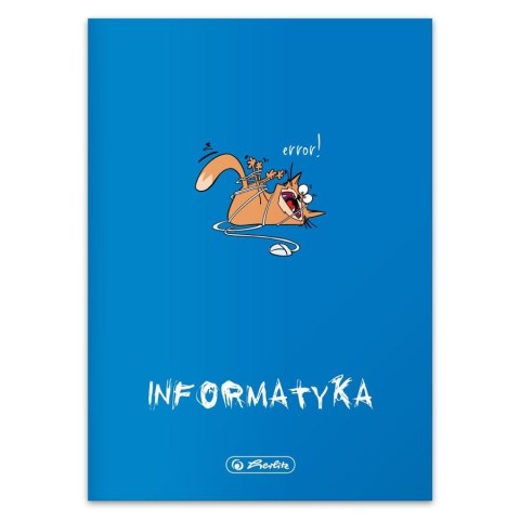 Zeszyt Informatyka Eco PP 9500097 A5 60k. 70g kratka Herlitz (400198104) Herlitz