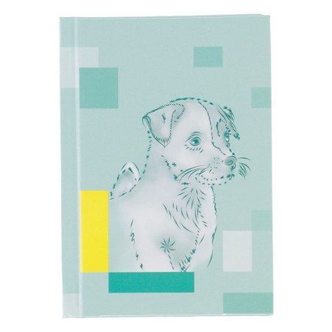 Brulion A7 64k. krata [mm:] 105x75 Kreska Kreska