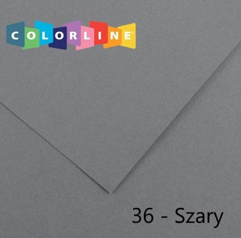 Brystol Colorline 36 szary 150g 10k [mm:] 500x650 Canson (200041412) Canson