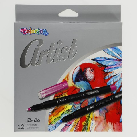Cienkopis Artist colorino wkład mix 0,8mm 12kol. Patio (92449PTR) Patio