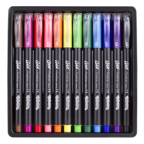 Cienkopis Artist colorino wkład mix 0,8mm 12kol. Patio (92449PTR) Patio