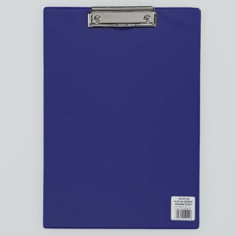 Deska z klipem (podkład do pisania) A4 granatowa [mm:] 230x325 Biurfol (KH-01-02) Biurfol
