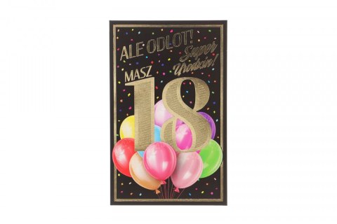 Kartka składana Urodzny Art Nuvo (5905771370305) Art Nuvo
