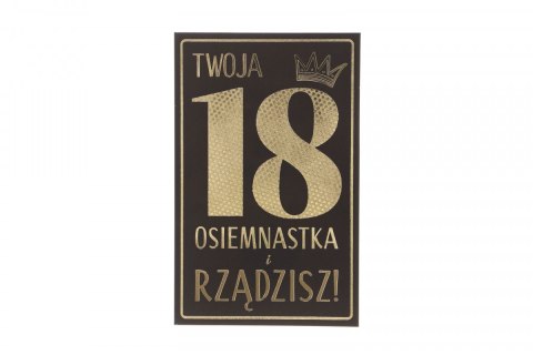 Kartka składana Urodzny Art Nuvo (5905771370305) Art Nuvo