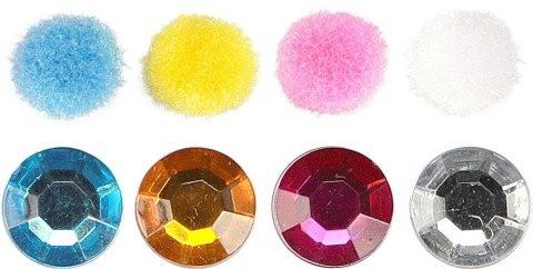 Ozdoba filcowa Craft-Fun Series Wielkanoc Pisanki do złożenia Titanum (5003) Titanum