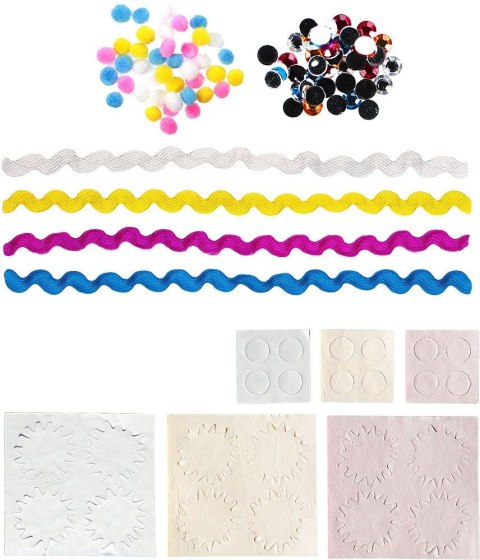 Ozdoba filcowa Craft-Fun Series Wielkanoc Pisanki do złożenia Titanum (5003) Titanum