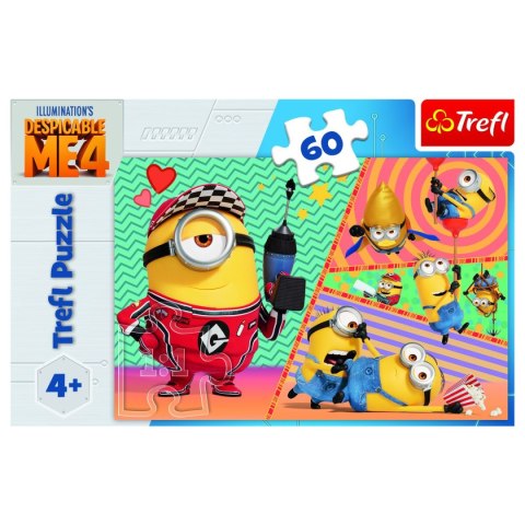 Puzzle Happy Minions 60 el. Trefl (17395) Trefl