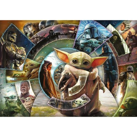 Puzzle Star Wars Podróż Grogu 1000 el. Trefl (10906) Trefl