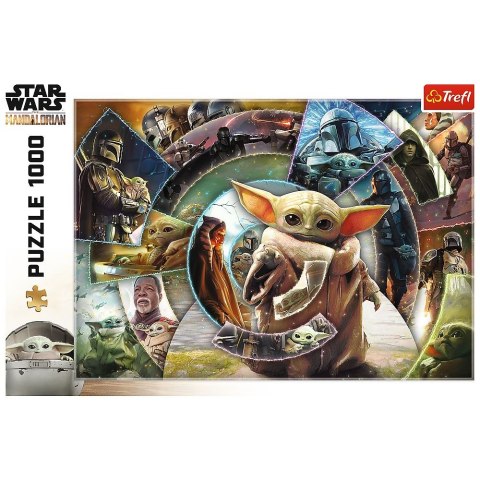 Puzzle Star Wars Podróż Grogu 1000 el. Trefl (10906) Trefl