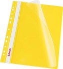 Skoroszyt wpinany A4 żółty folia Esselte (13584) Esselte