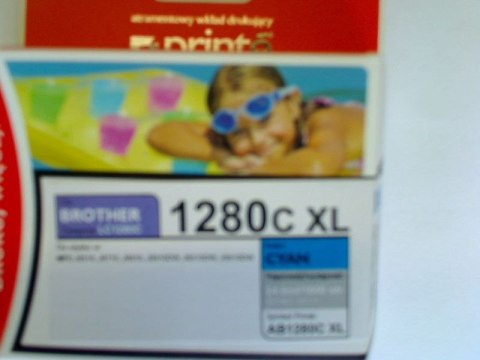 Tusz (cartridge) alternatywny brother 1280 cyan Printe Printe