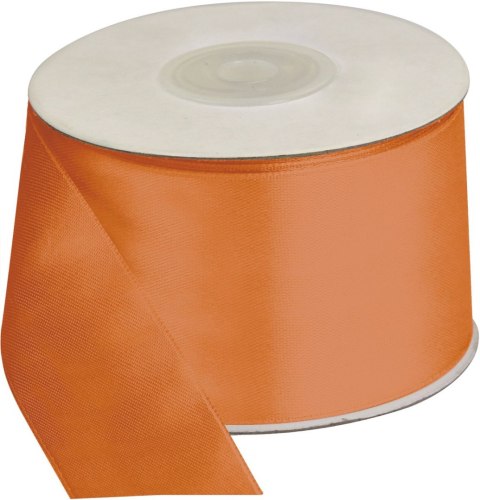 Wstążka Craft-Fun Series satynowa 50x25 [mm x m] pomarańczowy Titanum (S50-005) Titanum