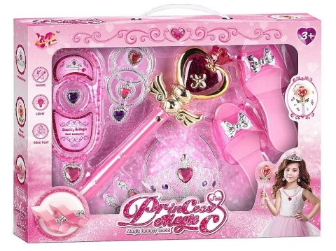 Zestaw piękności buty, różdżka ze światłem, diadem, biżuteria Adar (603356) Adar