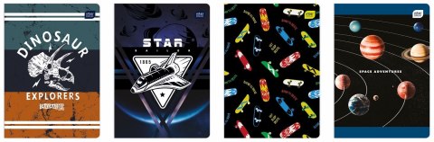 Zeszyt 3 linia kol Trends Boys A5 32k. 70g linia kolor Interdruk (ZE32KF=) Interdruk