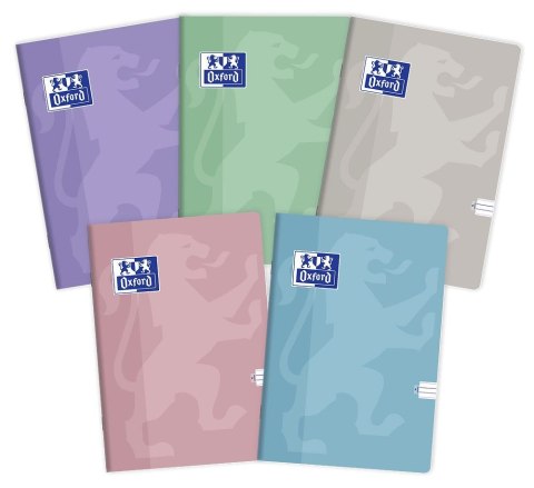 Zeszyt A5 TOUCH PASTEL 16k. 90g linia podwójna Oxford (400175311) Oxford