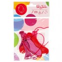 Balon gumowy mini serca 16cm 6 szt. czerwona 160mm Arpex (KB6331) Arpex