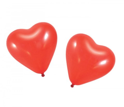 Balon gumowy mini serca 16cm 6 szt. czerwona 160mm Arpex (KB6331) Arpex