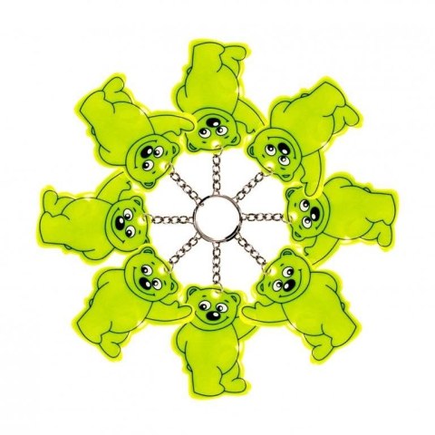 Brelok odblaskowy miś Starpak (481538) Starpak