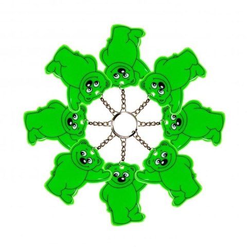 Brelok odblaskowy miś Starpak (481538) Starpak