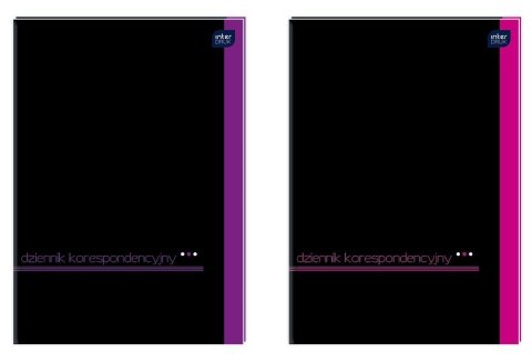 Dziennik korespondencyjny A4 288k. Interdruk (DZKORA4288) Interdruk