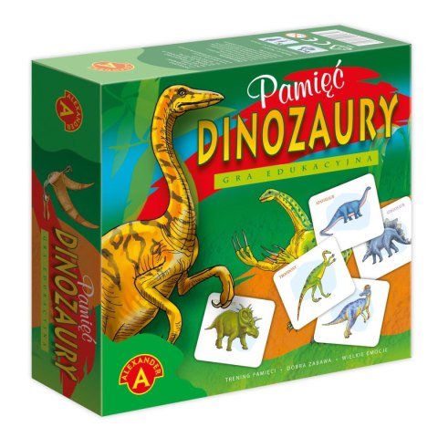 Gra pamięciowa Dinozaury Alexander (5906018005332) Alexander