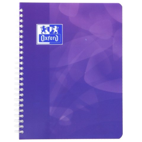 Kołozeszyt (kołonotatnik) Lagoon A5+ 80k. 90g krata/tagi Oxford (400080639) Oxford