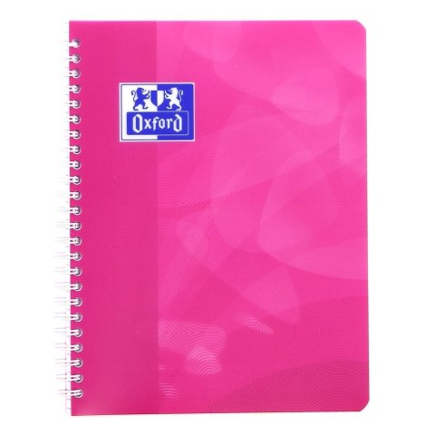 Kołozeszyt (kołonotatnik) Lagoon A5+ 80k. 90g krata/tagi Oxford (400080639) Oxford