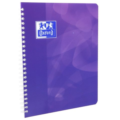 Kołozeszyt (kołonotatnik) Lagoon A5+ 80k. 90g krata/tagi Oxford (400080639) Oxford