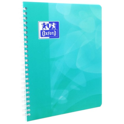 Kołozeszyt (kołonotatnik) Lagoon A5+ 80k. 90g krata/tagi Oxford (400080639) Oxford
