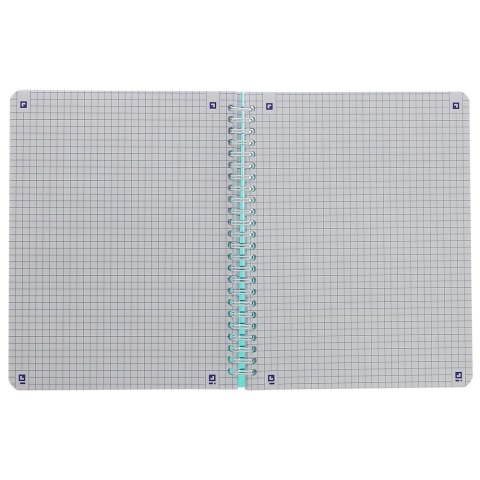 Kołozeszyt (kołonotatnik) Lagoon A5+ 80k. 90g krata/tagi Oxford (400080639) Oxford