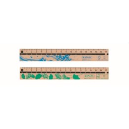 Linijka drewniana Pelikan Greenline 50033614 17cm (300006038) Pelikan