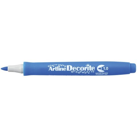 Marker permanentny decorite wkład niebieski 1,0mm pędzelek końcówka Artline (AR-033 1 2) Artline