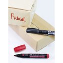 Marker permanentny wkład czerwony okrągła końcówka Faber Castell Faber Castell
