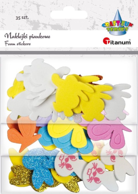 Naklejka (nalepka) Craft-Fun Series piankowe Titanum (M-19) Titanum