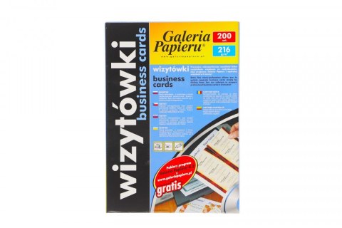 Papier ozdobny (wizytówkowy) Unia A4 Galeria Papieru Galeria Papieru