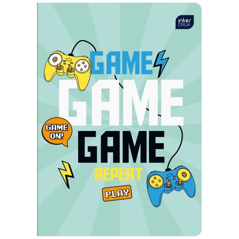 Zeszyt A5 32k. 70g trzy linie Interdruk (ZE323=) Interdruk