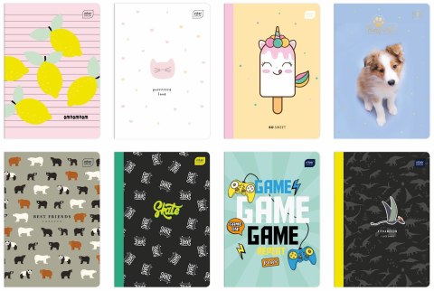 Zeszyt A5 32k. 70g trzy linie Interdruk (ZE323=) Interdruk