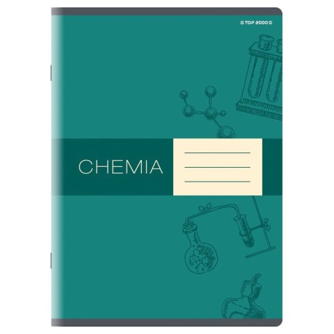 Zeszyt chemia A5 60k. 70g krata [mm:] 150x210 TOP-2000 (400160610) TOP-2000